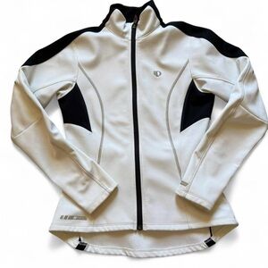 Pearl Izumi White Womens Cycling PRO Softshell 180 Jacket Size M
